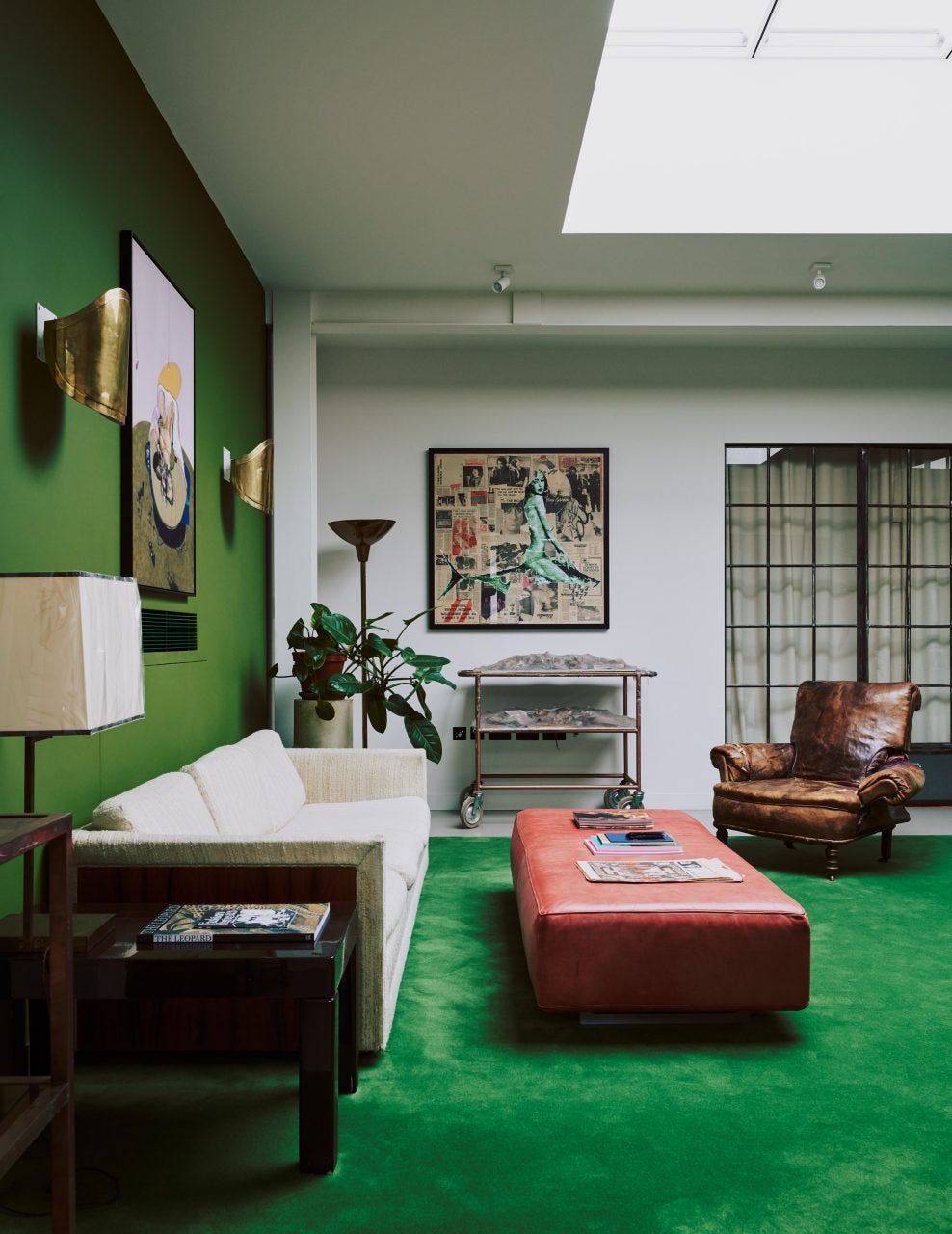 Inside Fashion Designer Bella Freud's London Home