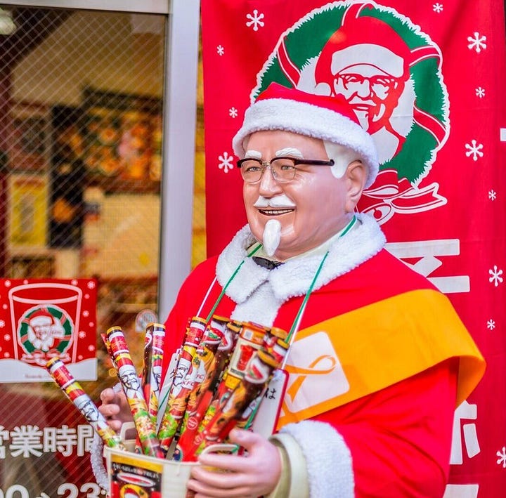 KFC in japan