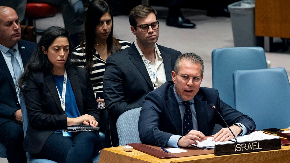 Israel’s U.N. Ambassador Gilad Erdan