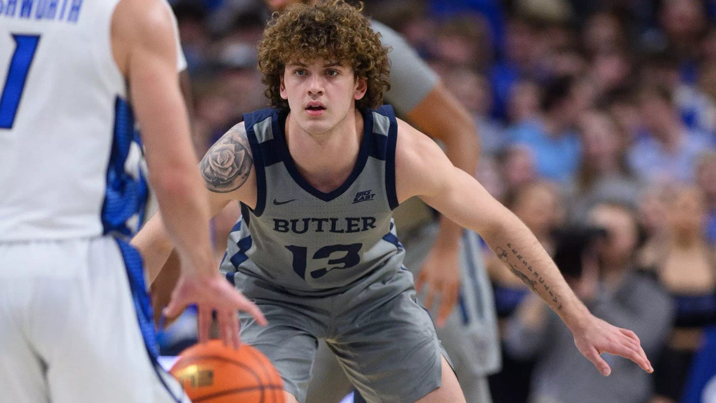 Finley Bizjack - 2024-25 - Men's Basketball - Butler University Athletics