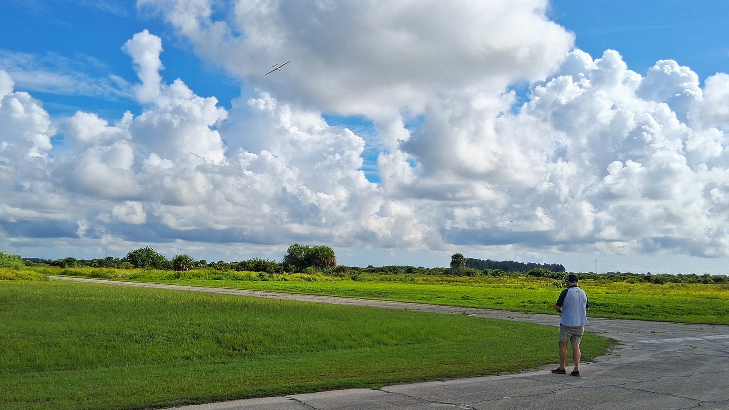 RC Plane pilot at The Compound, 2026. RC Plane pilot at The Compound, 2026.