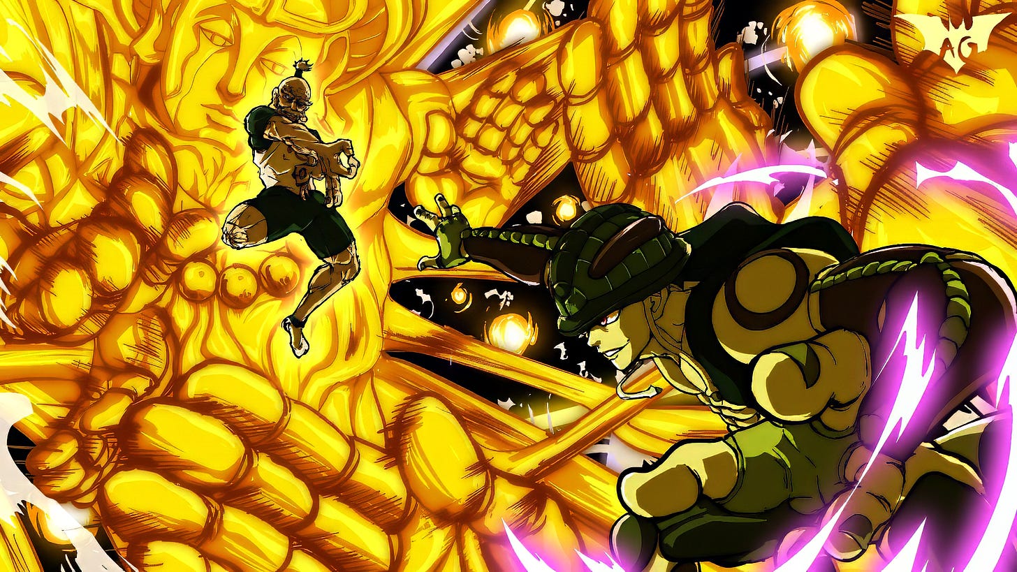 Hunter x Hunter Epic Showdown: Netero vs Meruem HD Wallpaper