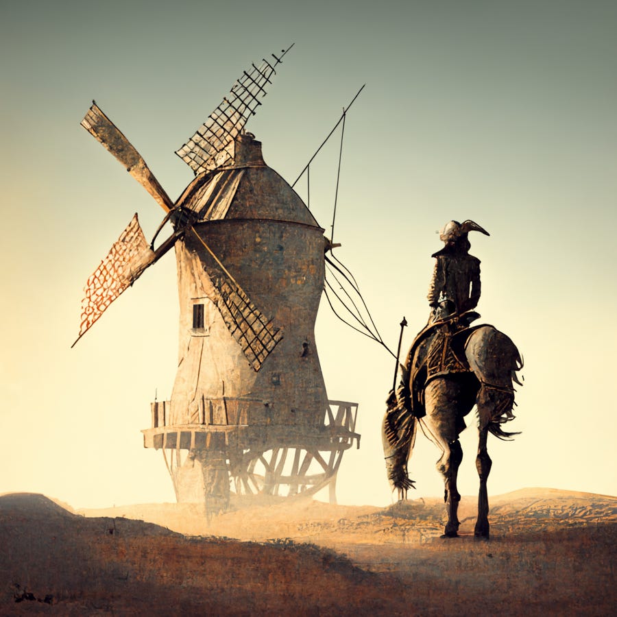The Quixotic Quest of Building a Tech Startup