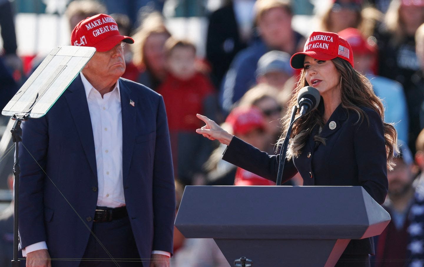 Kristi Noem Is the Latest Republican to Learn You Can't Out-Trump Donald  Trump | The Nation