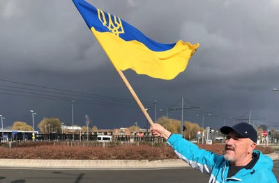 Ukrainian flag