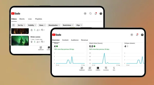 YouTube update