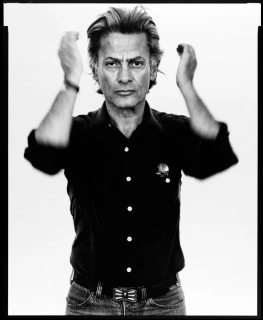大竹伸朗 PORTRAITS by AVEDON 大竹伸朗 Portraits by Avedon : 18th July, 1979 SHINRO OHTAKE