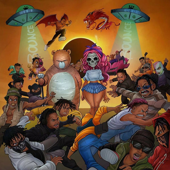 Rave and Roses (Ultra) and Bounce by Rema Cover Art