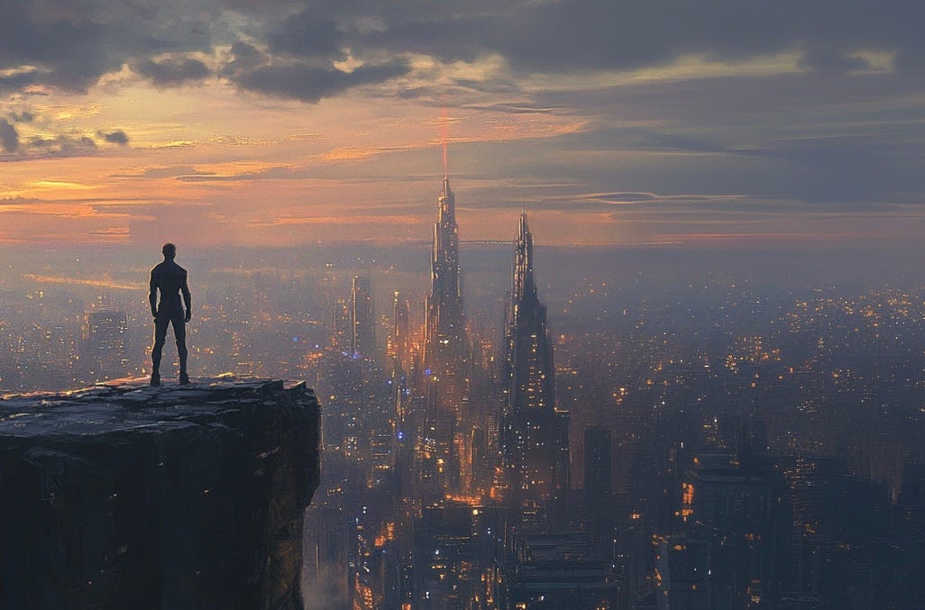 benfleming_A_lone_muscular_figure_stands_on_the_edge_of_a_rugge_4087a297-bef7-47d3-8bfa-8d832fd2a912.jpeg