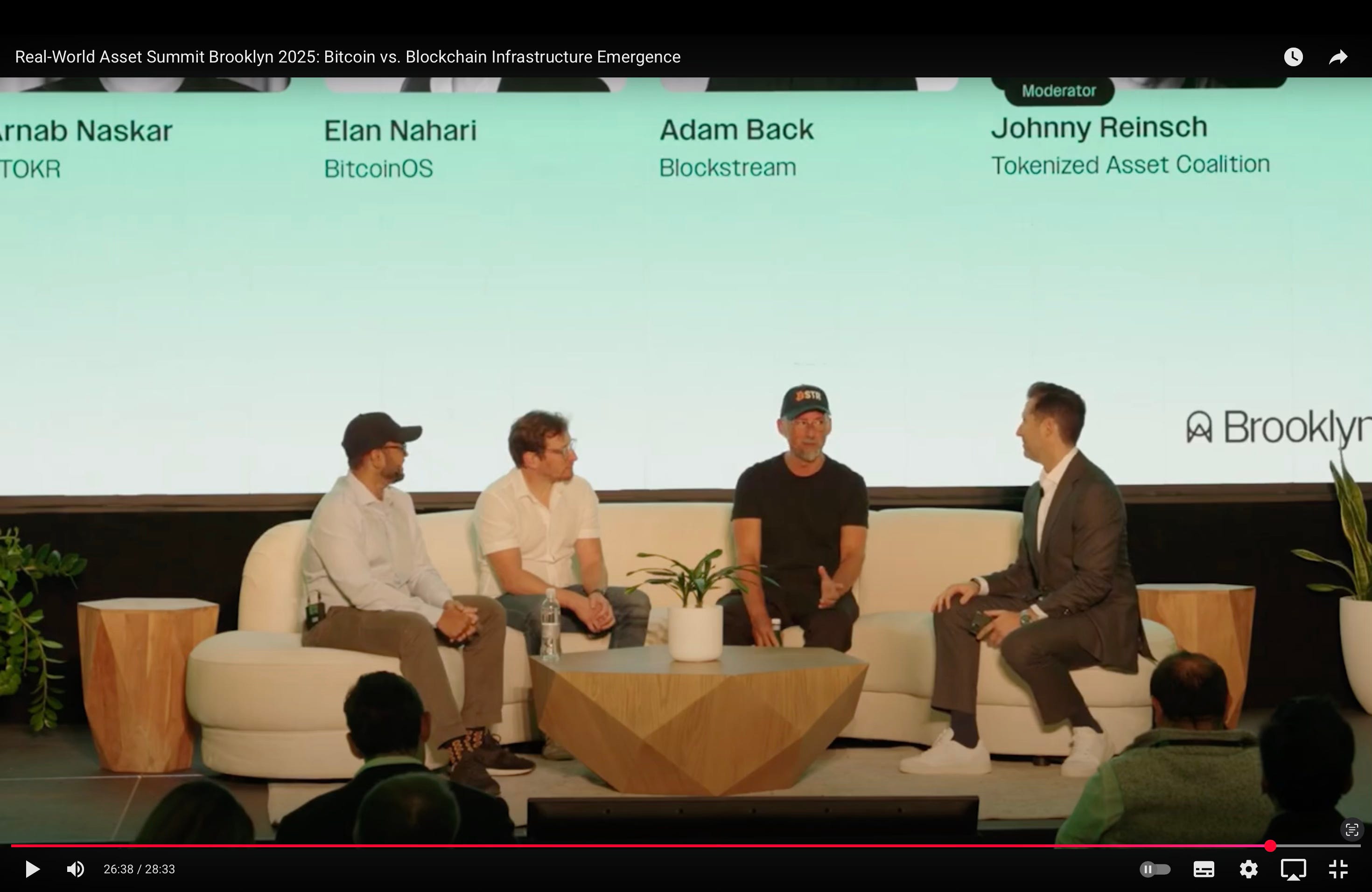 トークン化の最前線と「ビットコイン」で始まる資本市場 | Real-World Asset Summit Brooklyn 2025