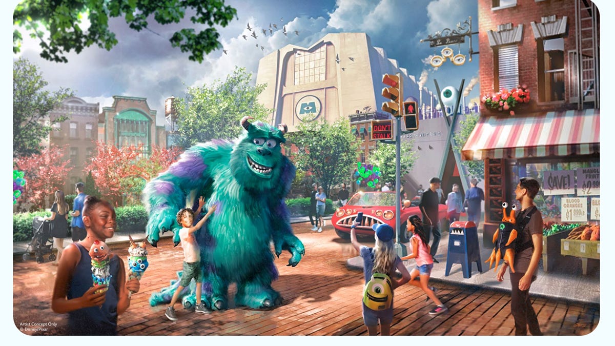 At Disney World, you’ll soon be able visit Monsters, Inc.’s city to celebrate H.U.M.A.N. Day