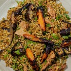 Freekeh Pilaf Salad with Grilled Vegetables