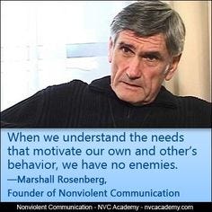 Strongheart: Marshall Rosenberg: If We Change Ourselves, We Can Change the  World