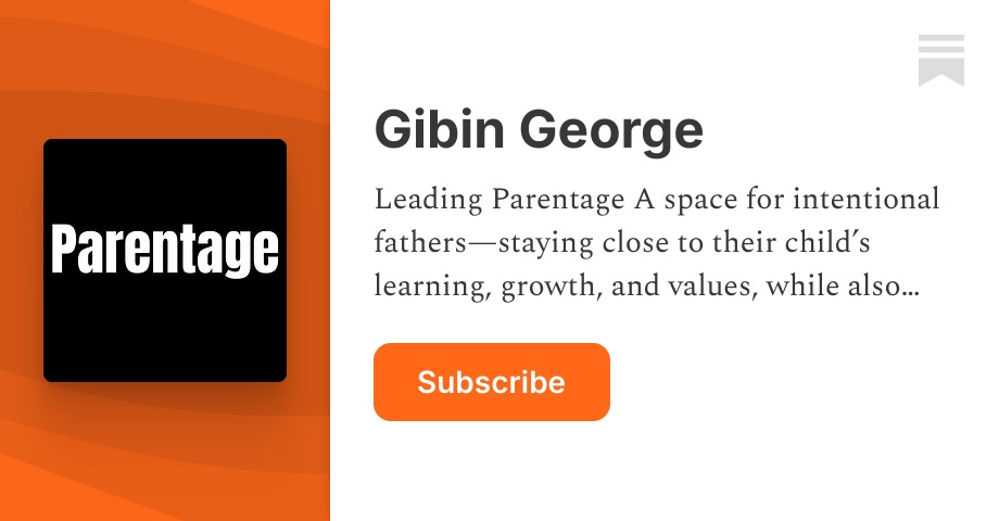 Gibin George | Substack