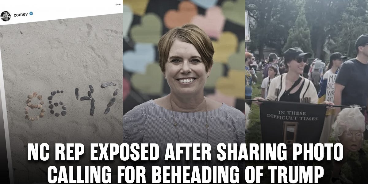 NC Rep EXPOSED after sharing photo calling for beheading of Trump