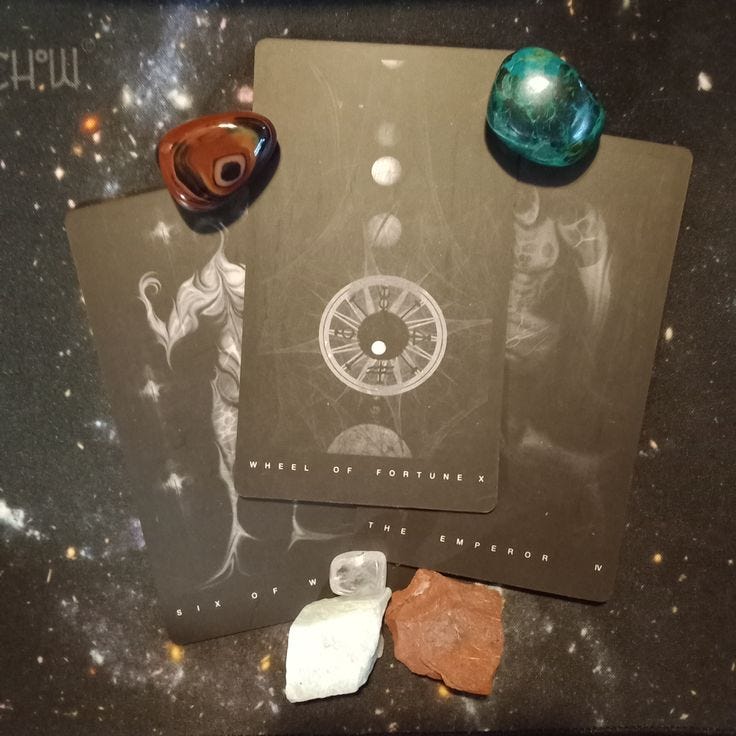 A Message From the Universe ~ Creating the Impossible!, Black Tarot Cards A Message From the Universe ~ Creating the Impossible!, Black Tarot Cards