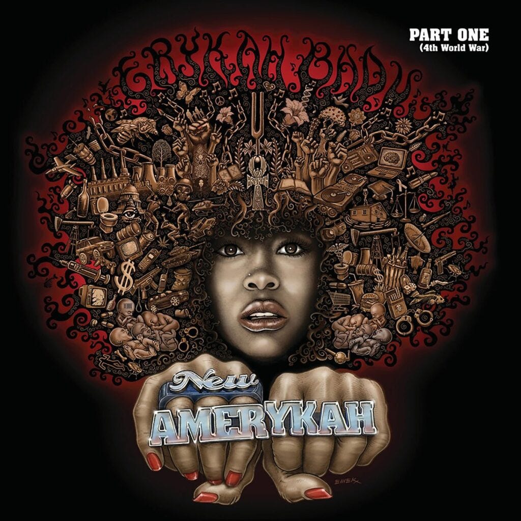 【レア12】ERYKAH BADU / THE HEALER / ON ＆ ON Erykah Badu ft. Pharoahe Monch-The Healer Remix