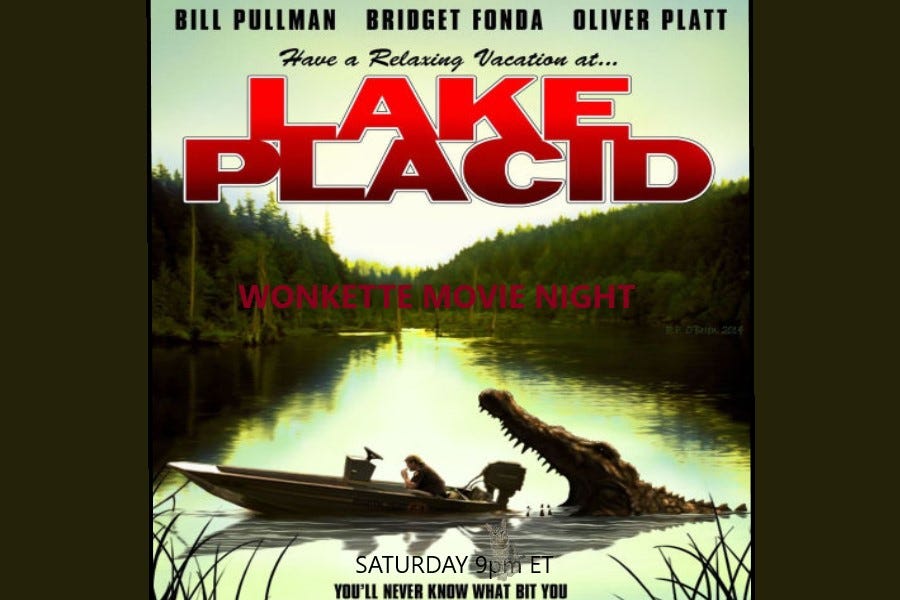 Wonkette Movie Night: Lake Placid