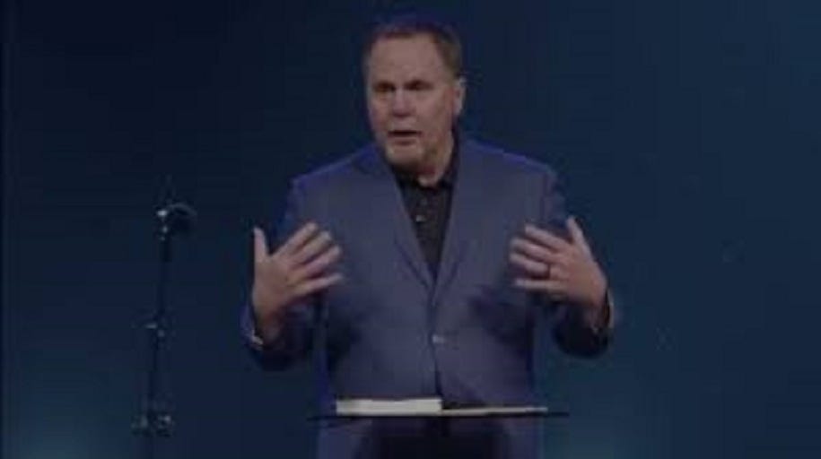 Brady Boyd in the pulpit