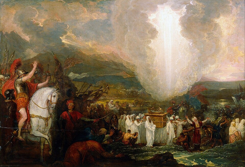 File:Benjamin West - Joshua passing the River Jordan with the Ark of the Covenant - Google Art Project.jpg File:Benjamin West - Joshua passing the River Jordan with the Ark of the Covenant - Google Art Project.jpg
