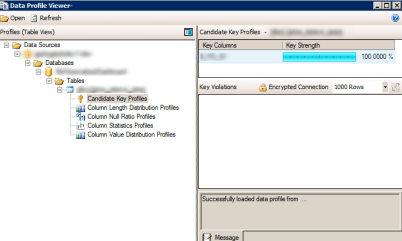 6 SSIS Data Profiling Task Data Cleaning Candidate Key 6 SSIS Data Profiling Task Data Cleaning Candidate Key