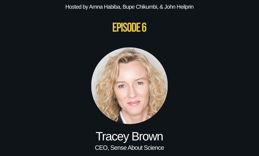 S1E6: Tracey Brown on evidence, accountability, and the public interest