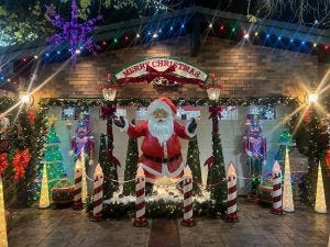 Edmonton Playgrounds Holiday Light Ups and Santa Parades Maisie's Magical Christmas House