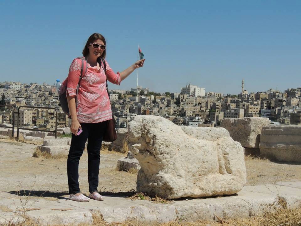 Picture of Amanda in Jordan