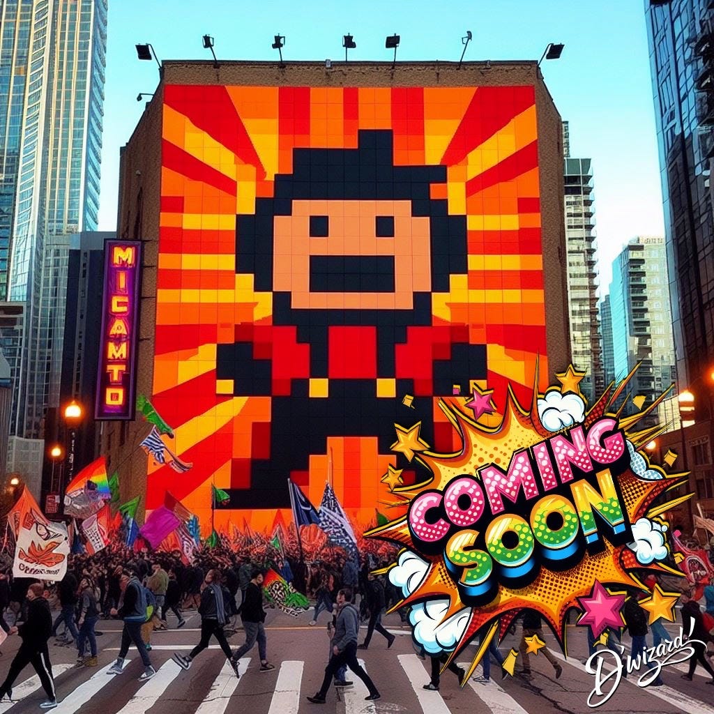 GUESS WHO’S BACK!? JANITOR HERO MICAMTO RETURNS IN… PIXELMAN VOL. IV