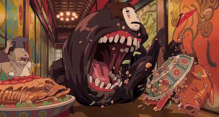 No Face Spirited Away Wallpaper | 2000s kids movies, Spirited away monster, Spirit  away no face