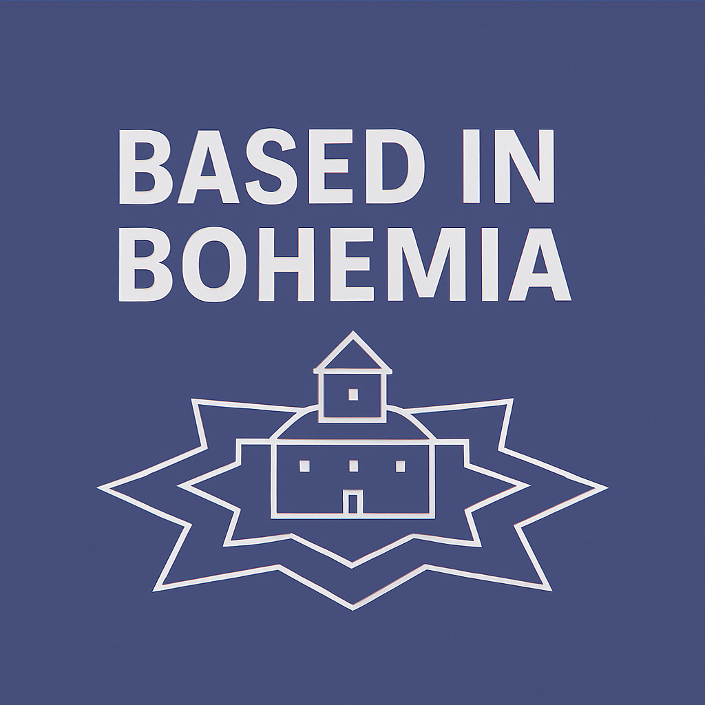 Based in Bohemia logo