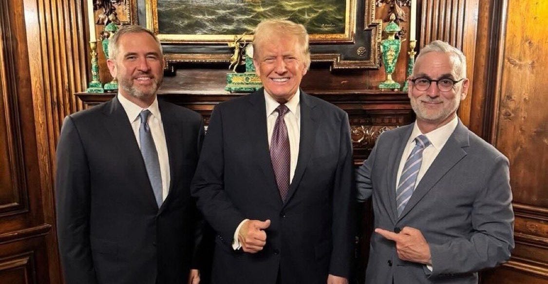 Ripple Leadership Dines With Donald Trump: What Was It About?