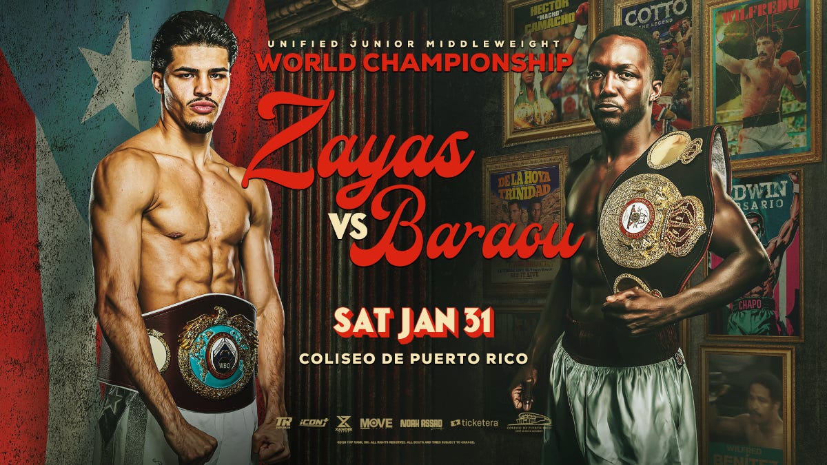 How to Watch Xander Zayas Vs Abass Baraou Live Live Fight Boradcast Tv Channel 