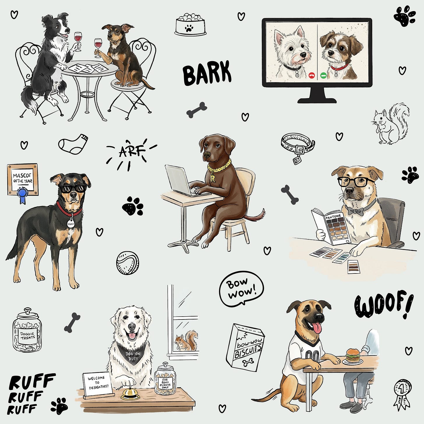 Agency Dogs: Design Studio Pets & Creative Culture Stories — Happy Monday  Creative
