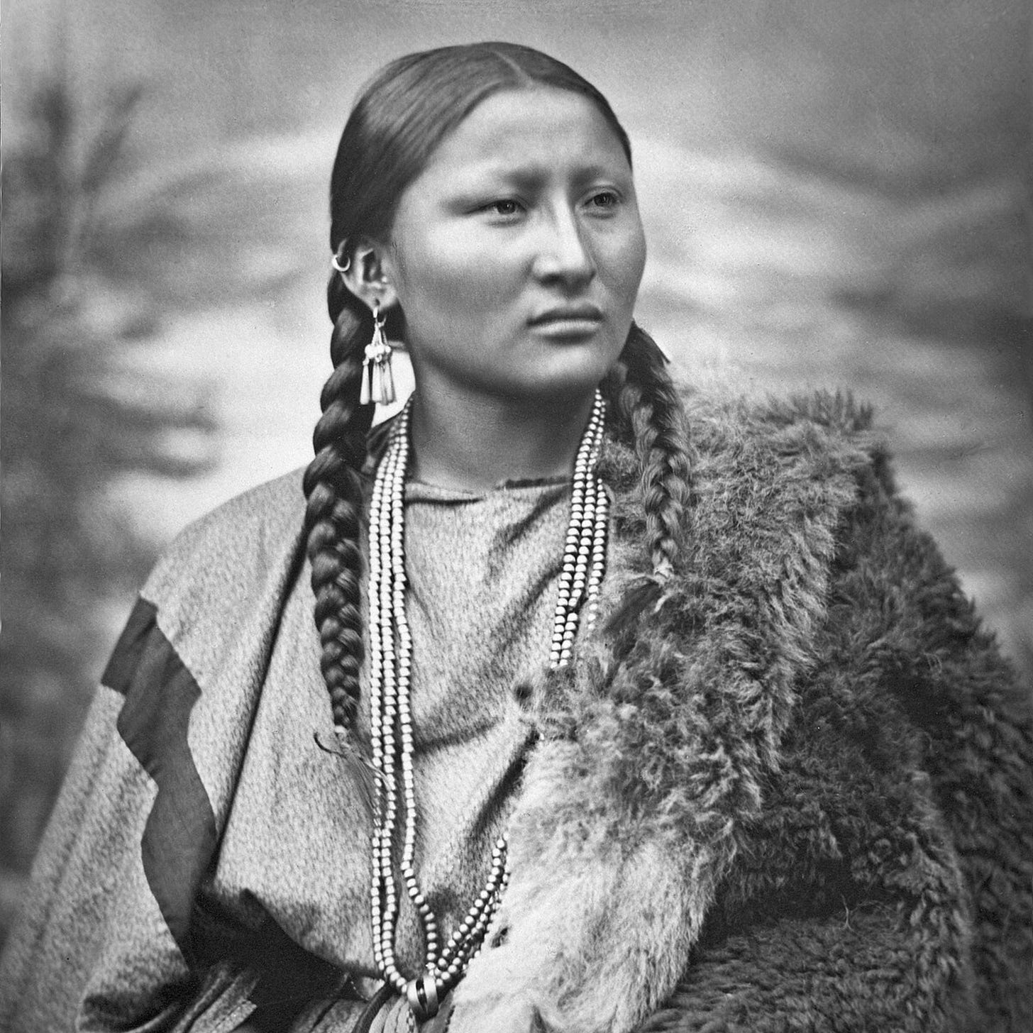 Pretty Nose, an Arapaho woman