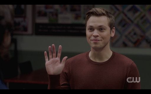 Jack with signature hello to church group SPN 1515 Jack with signature hello to church group SPN 1515