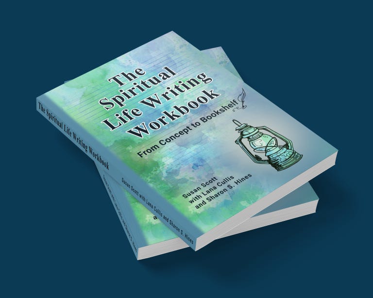 Stacked Copies of: The Spiritual Life Writing Workbook