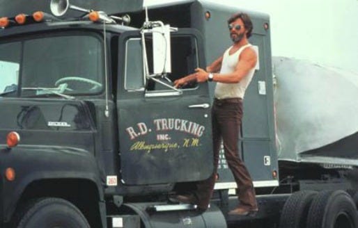 Convoy (USA 1978) Kris Kristofferson/ LKW, Truck, Trucker Convoy (USA 1978) Kris Kristofferson/ LKW, Truck, Trucker