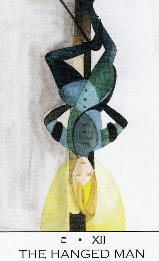 The Hanged Man - Card from Zillich Tarot Deck