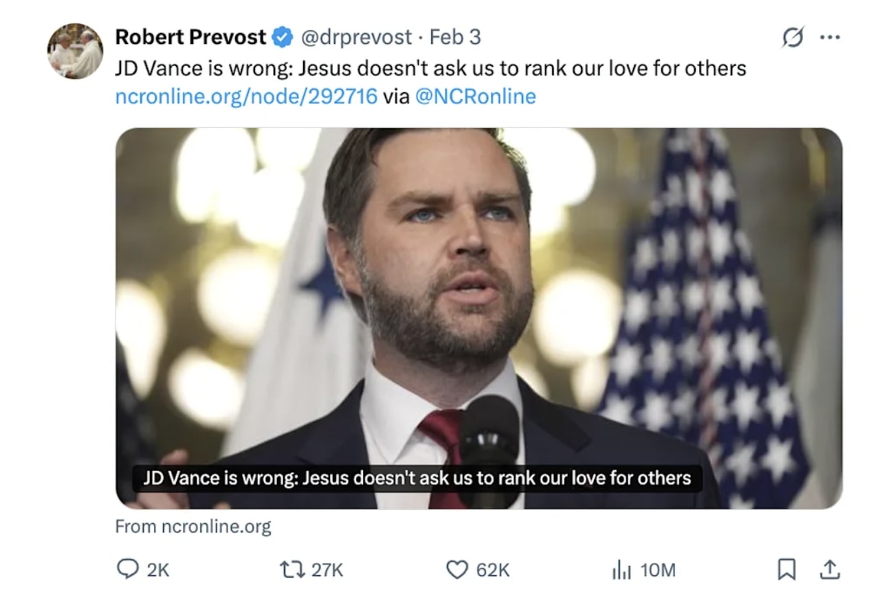 Vance requests papal sit-down - The Pillar