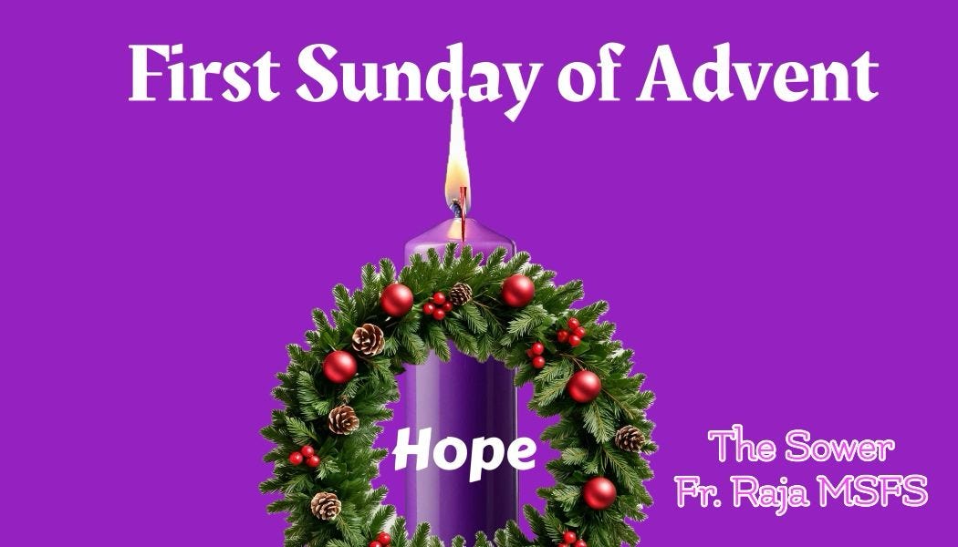 First Sunday: Hope - Prophesy Candle