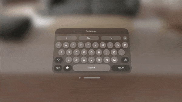 A closer look at Apple’s Vision Pro keyboard and other controls