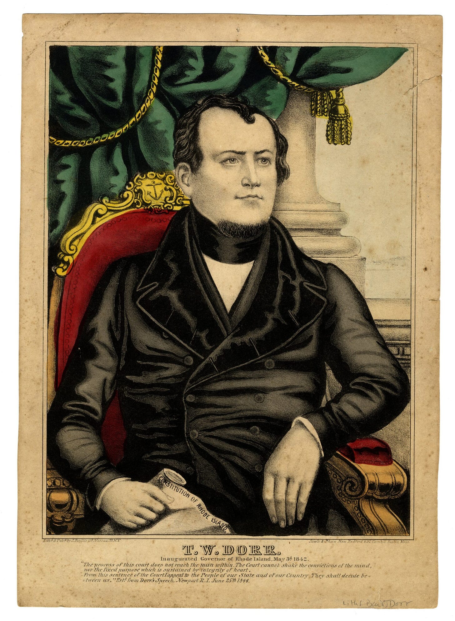 The Dorr Rebellion Website - Commonplace - The Journal of early American  Life