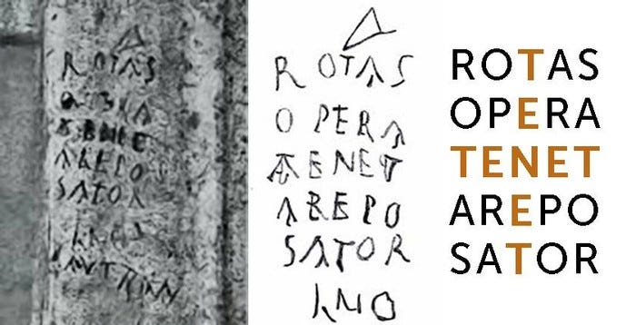 The SATOR ROTAS Square of Pompeii: a Graffiti like no Others ::  Blog-d-olivier-perret