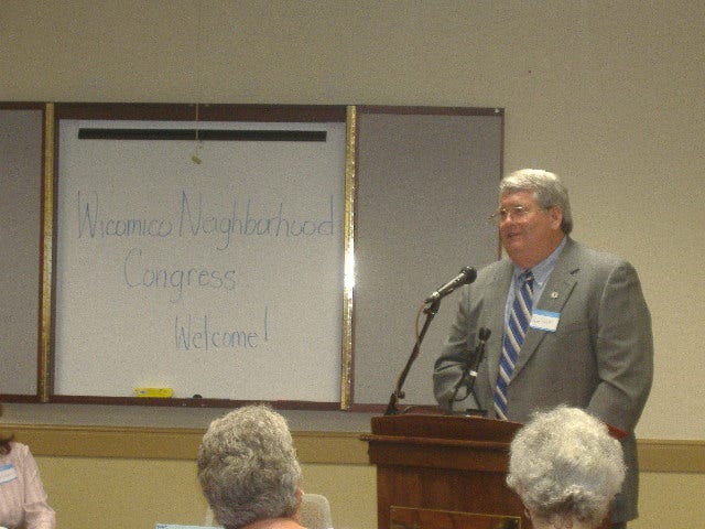 County Executive Rick Pollitt was our keynote speaker. County Executive Rick Pollitt was our keynote speaker.
