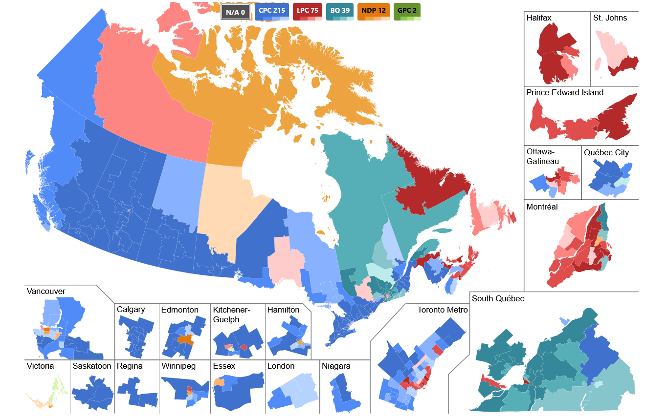 Conservatives Increase Their Vote Share, Says Abacus Data