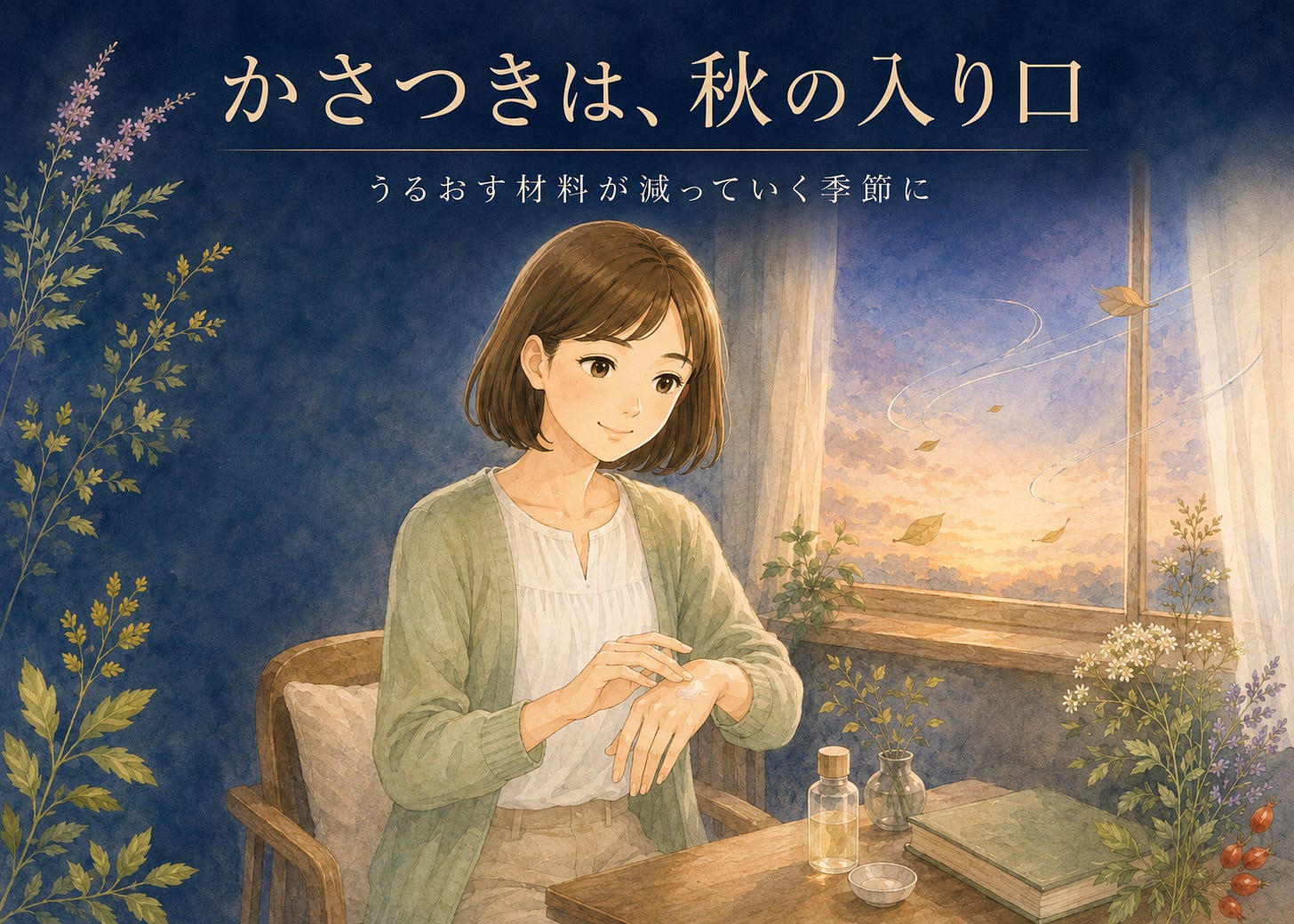 かさつきは、秋の入口 かさつきは、秋の入口