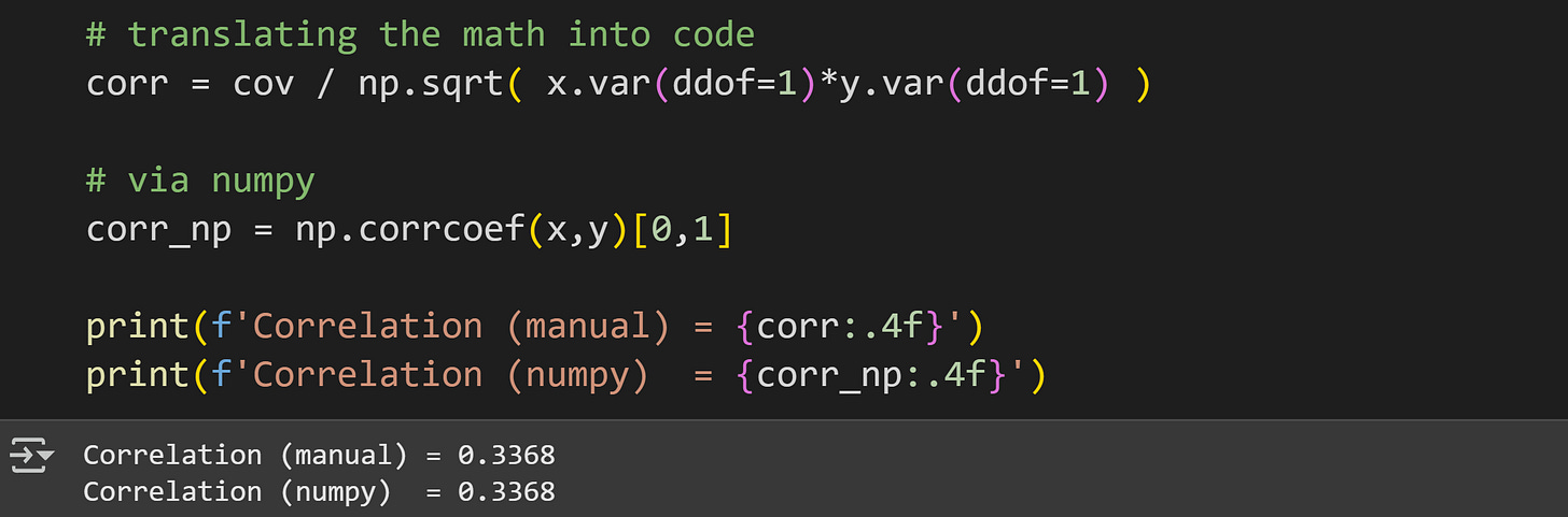 covariance and correlation math and python code | by... Two-variable dependence part 1: Covariance