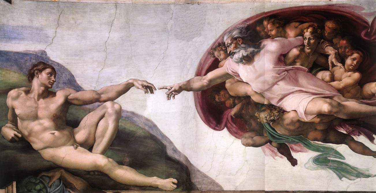 Sistine Chapel: God and Adam Dr. Marcus Peter