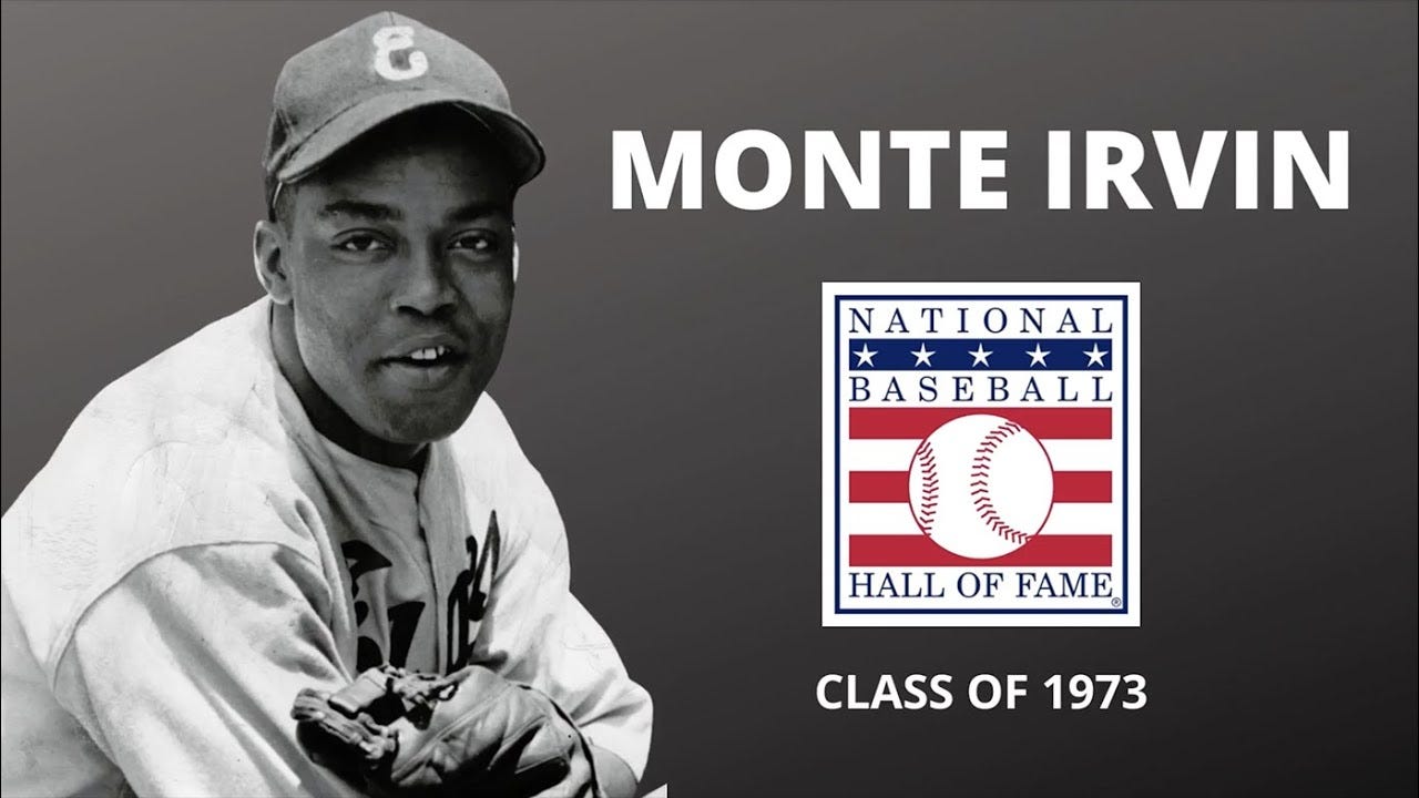 Monte Irvin* - NLBM Monte Irvin* - NLBM